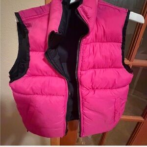 Pink Puffer Vest